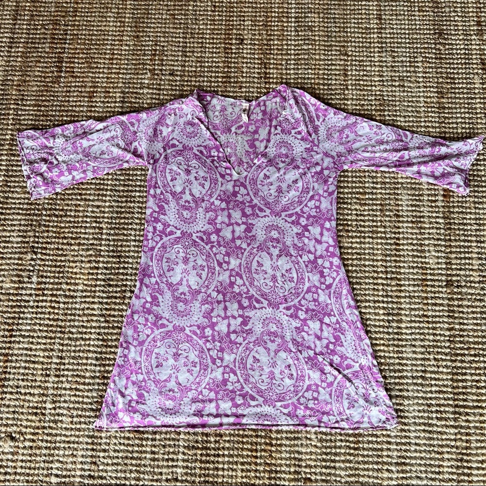 Pink lotus top